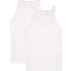 Schiesser Original Feinripp Shirt Ohne Arm 2-Pack