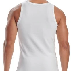 ADIDAS Active Flex Cotton Tank-Top, 2er-Pack -T-Shirt-Shop Adidas Active Flex Cotton 3 Stripes Tank Top 2er Pack weiss 4A2M06 100 2