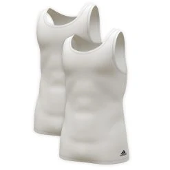ADIDAS Active Flex Cotton Tank-Top, 2er-Pack