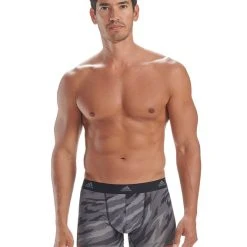 ADIDAS Active Micro Flex Eco Trunk, 3er-Pack -T-Shirt-Shop Adidas Active Micro Flex Eco Trunk 3er Pack grau 4A3M02 908 3