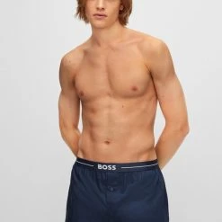Boss Nightwear Boxershorts, 2er-Pack -T-Shirt-Shop Boss Nightwear Boxershorts 2er Pack blau 50480056 405 4
