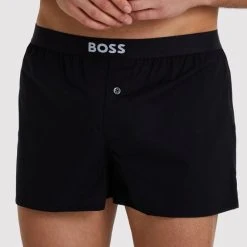 Boss Nightwear Boxershorts, 2er-Pack -T-Shirt-Shop Boss Nightwear Boxershorts 2er Pack schwarz weiss 50490983 100 3