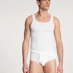 Calida Classic Twisted Cotton Athletic-Shirt 2er-Pack -T-Shirt-Shop CAL 12010 DUO 001 neu 3