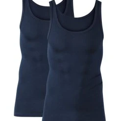 Calida Classic Twisted Cotton Athletic-Shirt 2er-Pack