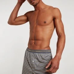 Calida 100% Nature Day Boxershorts, Compostable -T-Shirt-Shop Calida 100 Nature Day Boxershorts Compostable blau 24783 988 6