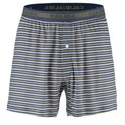 Calida 100% Nature Day Boxershorts, Compostable -T-Shirt-Shop Calida 100 Nature Day Boxershorts Compostable blau 24783 988 7