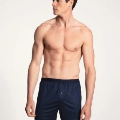 Calida 100% Nature Jersey-Boxershorts, Compostable 8 Calida 100% Nature Jersey-Boxershorts, Compostable -T-Shirt-Shop Calida 100 Nature Jersey Boxershorts Compostable blau 24361 480 3