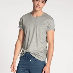 Calida 100% Nature T-Shirt, Compostable 10 Calida 100% Nature T-Shirt, Compostable -T-Shirt-Shop Calida 100 Nature T Shirt grau 14561 971 3