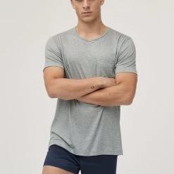 Calida 100% Nature T-Shirt, Compostable 11 Calida 100% Nature T-Shirt, Compostable -T-Shirt-Shop Calida 100 Nature T Shirt grau 14561 971 4