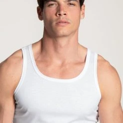 Calida Swiss Cotton Athletic-Shirt 8 Calida Swiss Cotton Athletic-Shirt -T-Shirt-Shop Calida Authentic Cotton Athletic Shirt weiss 12269 001 3