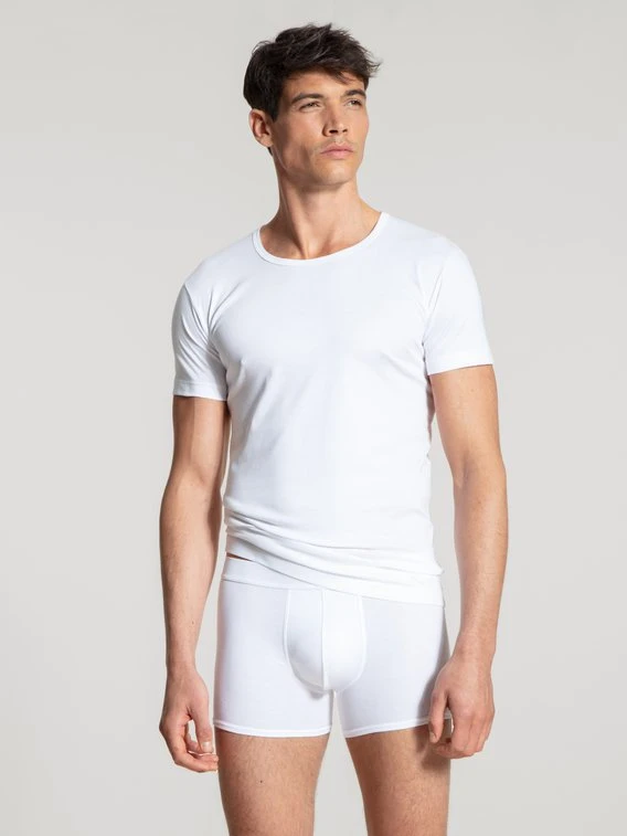 Calida Swiss Cotton T-Shirt, Rundhals 3 Calida Swiss Cotton T-Shirt, Rundhals - Image 3