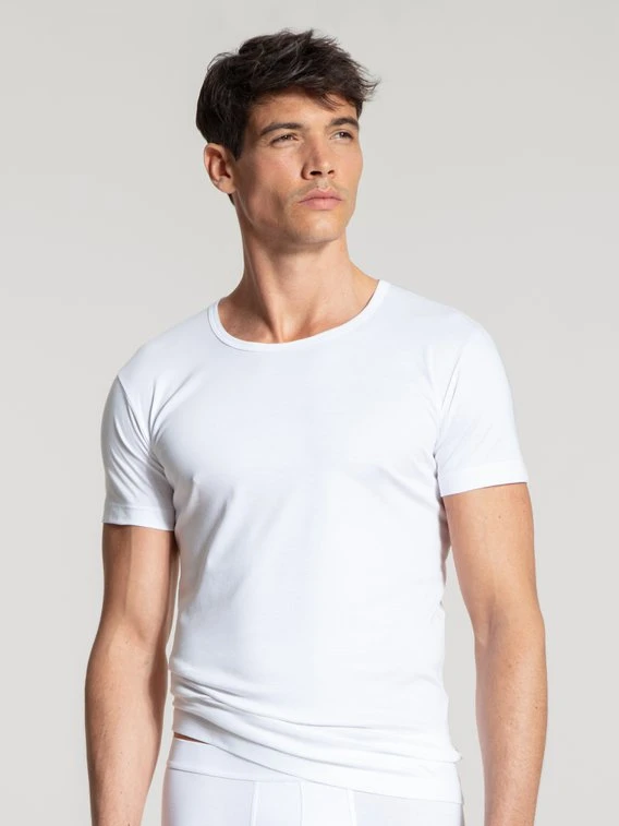 Calida Swiss Cotton T-Shirt, Rundhals 1 Calida Swiss Cotton T-Shirt, Rundhals