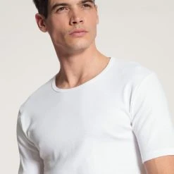 Calida Cotton 1:1 T-Shirt -T-Shirt-Shop Calida Cotton 11 T Shirt Rundhals weiss 14310 001