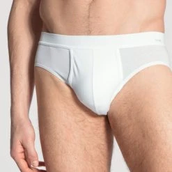 Calida Cotton Code Slip, Komfortbund Mit Eingriff
