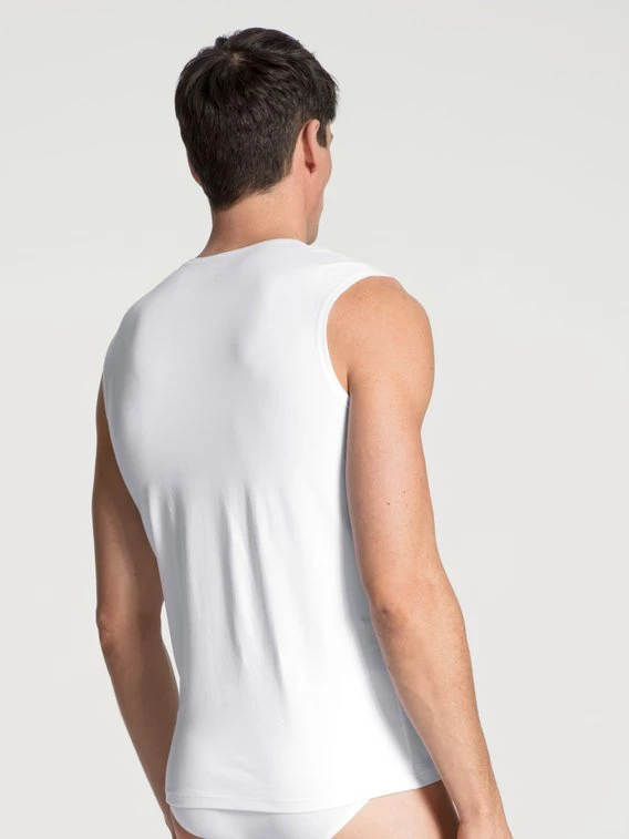 Calida Cotton Code City-Shirt, V-Neck 2 Calida Cotton Code City-Shirt, V-Neck - Image 2