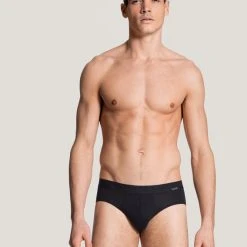 Calida Focus Slip Mit Softbund 7 Calida Focus Slip Mit Softbund -T-Shirt-Shop Calida Focus Slip Elastikbund schwarz 22265 992 2