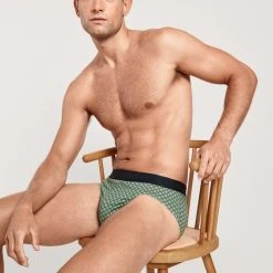 Calida Focus Trend 2 Slip Mit Softbund -T-Shirt-Shop Calida Focus Trend 2 Slip mit Softbund gruen 22568 613 3