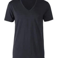Calida Focus T-Shirt, V-Neck -T-Shirt-Shop Calida Focus V Shirt schwarz 14065 992 4