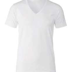 Calida Focus T-Shirt, V-Neck -T-Shirt-Shop Calida Focus V Shirt weiss 14065 001 4