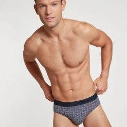 Calida Grafic Cotton Slip Mit Softbund -T-Shirt-Shop Calida Grafic Cotton Slip mit Softbund blau 22061 149 2