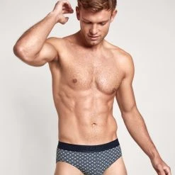 Calida Grafic Cotton Slip Mit Softbund -T-Shirt-Shop Calida Grafic Cotton Slip mit Softbund blau 22061 479 2