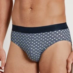 Calida Grafic Cotton Slip Mit Softbund