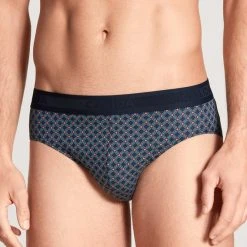 Calida Grafic Cotton Slip Mit Softbund