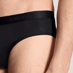 Calida Natural Benefit Slip, 3er-Pack 9 Calida Natural Benefit Slip, 3er-Pack -T-Shirt-Shop Calida Natural Benefit Slip 3er Pack schwarz 22441 992 neu 4