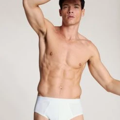 Calida Natural Benefit Slip Im Doppelpack -T-Shirt-Shop Calida Natural Benefit Slip weiss 22361 001