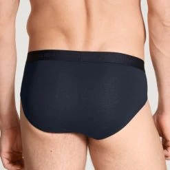 Calida Natural Benefit Slip, 3er-Pack -T-Shirt-Shop Calida Natural Benefit Slip 3er Pack blau 22441 479 1