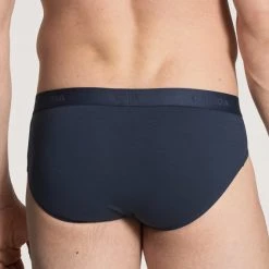 Calida Natural Benefit Slip, 3er-Pack -T-Shirt-Shop Calida Natural Benefit Slip 3er Pack blau 22441 509 220518 2