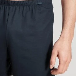 Calida Prints Jersey-Boxershorts Ohne Eingriff -T-Shirt-Shop Calida Prints Boxer Short blau 24389 780 3