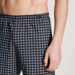 Calida Prints Jersey-Boxershorts Ohne Eingriff 7 Calida Prints Jersey-Boxershorts Ohne Eingriff -T-Shirt-Shop Calida Prints Jersey Boxershorts ohne Eingriff blau 24389 068 1622639036