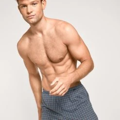 Calida Prints Jersey-Boxershorts Ohne Eingriff -T-Shirt-Shop Calida Prints Jersey Boxershorts ohne Eingriff blau 24389 149 2