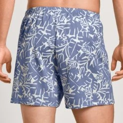 Calida Prints Jersey-Boxershorts Ohne Eingriff -T-Shirt-Shop Calida Prints Jersey Boxershorts ohne Eingriff blau 24389 356 2