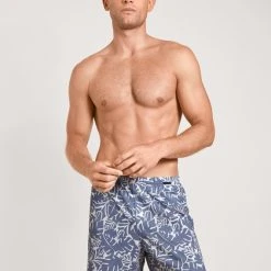 Calida Prints Jersey-Boxershorts Ohne Eingriff -T-Shirt-Shop Calida Prints Jersey Boxershorts ohne Eingriff blau 24389 356 3