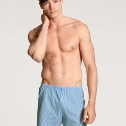 Calida Prints Jersey-Boxershorts Ohne Eingriff 7 Calida Prints Jersey-Boxershorts Ohne Eingriff -T-Shirt-Shop Calida Prints Jersey Boxershorts ohne Eingriff blau 24389 452 2