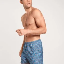 Calida Prints Jersey-Boxershorts Ohne Eingriff 9 Calida Prints Jersey-Boxershorts Ohne Eingriff -T-Shirt-Shop Calida Prints Jersey Boxershorts ohne Eingriff blau 24389 474 3