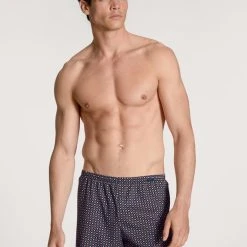 Calida Prints Jersey-Boxershorts Ohne Eingriff -T-Shirt-Shop Calida Prints Jersey Boxershorts ohne Eingriff blau 24389 758 2
