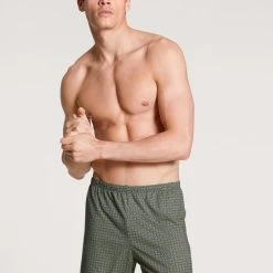 Calida Prints Jersey-Boxershorts Ohne Eingriff -T-Shirt-Shop Calida Prints Jersey Boxershorts ohne Eingriff gruen 24389 659 2
