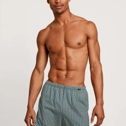 Calida Prints Jersey-Boxershorts Ohne Eingriff -T-Shirt-Shop Calida Prints Jersey Boxershorts ohne Eingriff tuerkis 24389 728 3