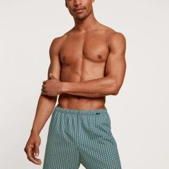 Calida Prints Jersey-Boxershorts Ohne Eingriff -T-Shirt-Shop Calida Prints Jersey Boxershorts ohne Eingriff tuerkis 24389 728 5