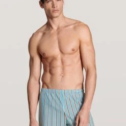 Calida Prints Jersey-Boxershorts Ohne Eingriff 7 Calida Prints Jersey-Boxershorts Ohne Eingriff -T-Shirt-Shop Calida Prints Jersey Boxershorts ohne Eingriff blau 24389 555 2