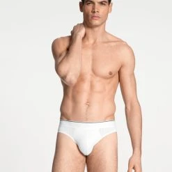 Calida Pure & Style Mini-Slip, Elastikbund -T-Shirt-Shop Calida Pure Style Mini Slip Elastikbund weiss 21986 001 2