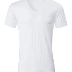 Calida Pure & Style T-Shirt, V-Neck 11 Calida Pure & Style T-Shirt, V-Neck -T-Shirt-Shop Calida Pure Style T Shirt V Neck weiss 14986 001