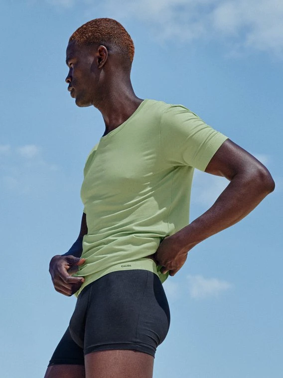 Calida Seaweed Micro Kurzarm-Shirt, Rundhals 3 Calida Seaweed Micro Kurzarm-Shirt, Rundhals - Image 3