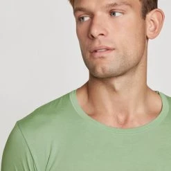 Calida Seaweed Micro Kurzarm-Shirt, Rundhals 11 Calida Seaweed Micro Kurzarm-Shirt, Rundhals -T-Shirt-Shop Calida Seaweed Micro Kurzarm Shirt Rundhals gruen 14984 613 4