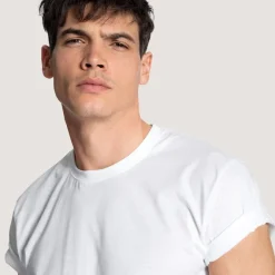 Calida Natural Benefit T-Shirt, 2er-Pack -T-Shirt-Shop Calida Natural Benefit T Shirt Rundhals 2er Pack weiss 14341 001 neu 4