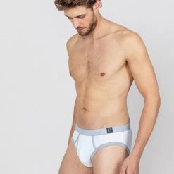 Erlich Textil Theo Slip, 2er-Pack 10 Erlich Textil Theo Slip, 2er-Pack -T-Shirt-Shop Erlich Textil Theo Slip schwarz weiss ERL M016011020 DUO 100XX 3