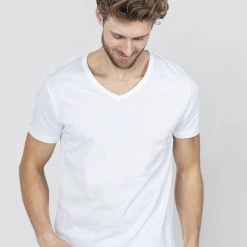 Erlich Textil Hugo T-Shirt Mit V-Neck